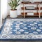Jonathan Y Modern Persian Vintage Moroccan Traditional Navy/Light Gray 5 ft. x 8 ft. Area Rug MDP101A-5 - alternate 3