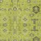 Homeroots 8' X 10' Artichoke Green And Fern Green Oriental Washable Indoor Outdoor Area Rug 582053 - alternate 3