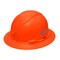 Klein Tools Hard Hat, Non-Vented, Full Brim Style, High Visibility Orange 60930 - alternate 1
