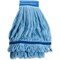 Genuine Joe Microfiber Wet Mophead Refill - MicroFiber - Blue - 1 Each GJO47539 - alternate 1