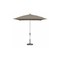 Treasure Garden 7.5 ft Square Patio Umbella, aluminum, fiberglass ribs, outdoor, Cast Ash UM847SQ-SS 40428 Cast Ash - alternate 1