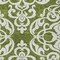 Homeroots 3' X 5' Green And Ivory Damask Washable Indoor Outdoor Area Rug 614425 - alternate 5