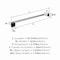Amerock Revitalize Brushed Nickel Traditional 24 in 610 mm Towel Bar BH36034G10 - alternate 3