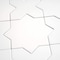 Apollo Tile Seville 7 x 7 in. Matte Pure White Porcelain Star Wall and Floor Tile 5.31 sq ft/case, 34PK TNG88STRWHTA - alternate 4