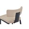 Leisuremod Teres Leather Dining Chair, Steel Legs & Poplar Wood Core, 4PK TC19TP4 - alternate 3