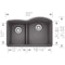 Blanco Diamond 1-3/4 Low Divide Reverse, Cinder 441600 - alternate 3