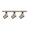 Satco 4 ft. 3-Light Brushed Nickel Halogen Round Back Track Lighting Kit Color/Finish Family TK354 - alternate 1