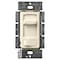 Lutron Lighting Dimmer, Slide, 1000W, Decora, Almd CT-103P-AL - alternate 1