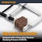 Powertec 6 in. Heavy Duty F Style Bar Clamps, 3-1/4 in. Throat Depth, 480 lb Clamping Force (4-Pack) 72339-P2 - alternate 4