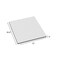 Homeroots 3in White Gel Memory Foam California King Mattress Topper 711918 - alternate 3
