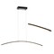Jonathan Y Roxanna 41.5" Dimmable Adjustable Integrated LED Metal Linear Pendant, Black JYL7012B - alternate 4
