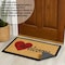 Gardenised Heavy Duty Coco Coir Doormat with Non Slip PVC Baking Embossed Design, Hearty Welcome QI004884 - alternate 3
