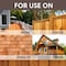 Ready Seal 110 Exterior Wood Stain and Sealer, Golden Pine, 1 Gallon 370011 - alternate 3