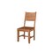Homeroots Set of Two Brown Solid Wood Open Back Dining Side Chairs 565296 - alternate 3