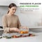 Nutrichef 10 Piece Glass Food Storage Containers with Lids, Gray NCCLX5G8 - alternate 2