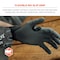 Ergodyne Nitrile Coated Cut-Resistant Gloves, Cut Level A7 , Nitrile , Sandy Nitrile , M 1 PR 7073 - alternate 4