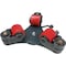 Pake Handling Tools Rotating Machine Dolly, 4400 lb., Steel, 3 Rollers with low-profile bolt design PAKRM-RTT20 - alternate 4