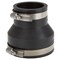 Prosource Coupling, 3 x 2 in, PVC, Black FC56-32 - alternate 1