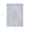 Homeroots 5' X 8' Denim Blue Ivory And Gray Geometric Washable Indoor Outdoor Area Rug 577740 - alternate 4