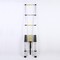 Wrightmaster 16.5 ft. Aluminum Lightweight Extension Ladder with Non-Marring Feet, 330 lbs. Load Capacity ZOR-HK-16.5-SLV - alternate 3