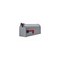 Solar Group Grayson T1 Gray Steel Rural Post Mount Mailbox ST100000 - alternate 1