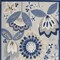 Homeroots 5' X 8' Blue And Gray Floral Indoor Outdoor Area Rug 546839 - alternate 3