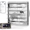 Iliving 24 in Smart Wall Mounted Shutter Exhaust Fan, 4244 CFM, 12-Speed, WiFi App Control Ventilation ILG8SF24V-DC - alternate 1