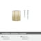 Amerock Davenport 1-1/4 in 32 mm Length Champagne Bronze Cabinet Knob BP36601CZ - alternate 2