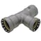 Viega MegaPressG tee P1 1.5 P2 1.5 P3 1.25 carbon steel zinc-nickel coating 25376 - alternate 2