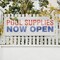 Signmission Pool Supplies Now Open, 18 Inch x 48 Inch, Vinyl Banner B-30813 - alternate 3