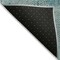Homeroots 3' X 5' Teal Blue And Gray Geometric Washable Indoor Outdoor Area Rug 594587 - alternate 2