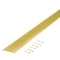 M-D Building Products 1-3/4 in. x 1/8 in. x 36 in. Gold Aluminum Flat Profile Threshold for Interior Doorways 09563 - alternate 3
