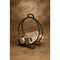 Home Impressions Wrought Iron 20'' W x 20'' H Baked-On Black Polyurethane Fireplace Log Holder LG-1008 - alternate 4