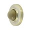 Global Door Controls Bright Brass Convex Wall Mounted Door Stop GH-DS406-US3 - alternate 1