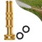 Morvat Solid Brass Heavy Duty Outdoor Twist Spray Garden Hose Jet Nozzle, 2PK MOR-BNOZZLE-2-2PACK-A - alternate 3