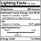 Bulbrite LED Filament 7.6 W Dimmable A19 Light Bulb with Clear Finish and E26 Base, 4000K, 800Lumens, 4PK 776228 - alternate 7