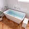 Alfi Brand 24 x 12 White Matte SS Horizontal Sgl Shelf Bath Shower Niche ABNC2412-W - alternate 2