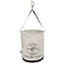 Klein Tools Canvas Bucket, All-Purpose with Swivel Snap and Drain Holes, 12-Inch 5109SLR - alternate 1