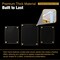 Azar Displays Floating Acrylic Gallery Wall Frame Set, 1" Stand off, Gold, 3PK 105704-GLD - alternate 3