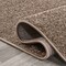 Jonathan Y Haze Solid Low-Pile Brown 4 ft Round Area Rug SEU100J-4R - alternate 3