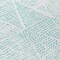 Homeroots 9' X 12' Aqua And Ivory Geometric Washable Indoor Outdoor Area Rug 577545 - alternate 3