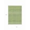 Homeroots 10' X 14' Lime Green And Ivory Chevron Washable Indoor Outdoor Area Rug 612279 - alternate 3