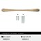 Amerock Vaile 6-5/16 inch (160mm) Center-to-Center Champagne Bronze Cabinet Pull, 10PK 10VMP37232CZ - alternate 3