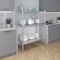 Amgood 3 Tier Galvanized Steel Dry Storage Unit. 24 in. x 43 in. x 60 in. 3GS-2443-Z - alternate 5