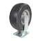 Vestil Flat-Free Rigid Caster 8 In. Diameter x 2 In. Width 275 Lb. Capacity Black/Gray CST-F-8X3FM-R - alternate 4