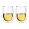 Zwilling Sorrento 2-pc Double-Wall Stemless White Wine Glass Set 1008606 - alternate 4