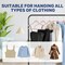 Simple Deluxe Velvet Hangers, Space Saving Heavy Duty Clothes Hangers, Pink, 30PK HKHANGVELVET30PNK - alternate 3