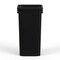 Regal Altair 23 Gallon Square Gray Plastic Trash Can, Vent Channel Design ZR-TC-100-SQ23BK - alternate 3