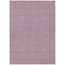 Homeroots 9' X 12' Eggplant And Ivory Geometric Washable Indoor Outdoor Area Rug 595641 - alternate 5
