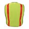 Ironwear Standard Polyester Safety Vest w/ 1-3/8 in Reflective Tape 1251 - alternate 2